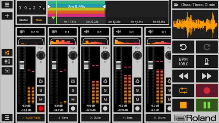 Roland Zentracker android App screenshot 12